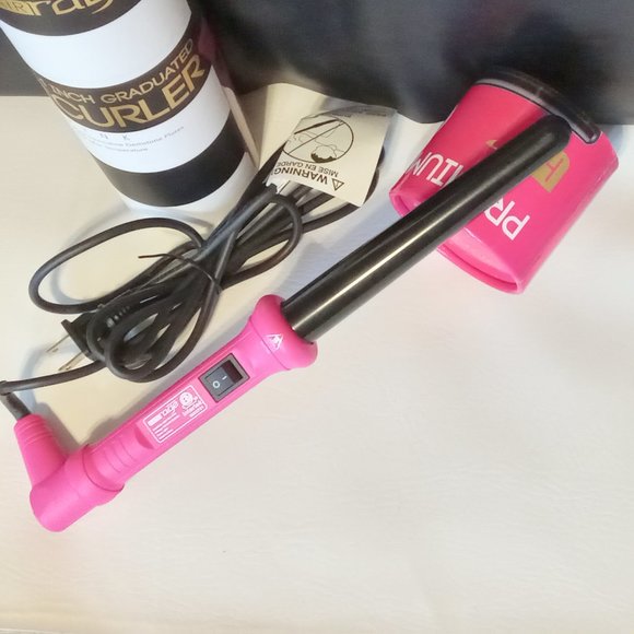 Hair Rage 1" Graduated Curling Wand - Picture 3 of 7